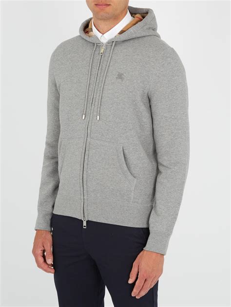 burberry men's hooded sweatshirt|burberry men's pullover half zip.